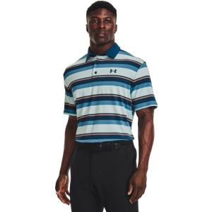 Pánske golfové polo tričko s krátkym rukávom - UNDER ARMOUR-UA Playoff Polo 2.0-BLU Modrá XL