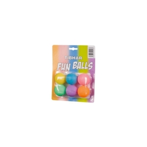 Stolnotenisové loptičky - TIBHAR-Tibhar Funballs, x6, multicolor Mix