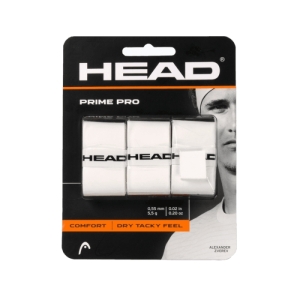 Vrchná omotávka - HEAD-Prime Pro 3pcs Pack Biela