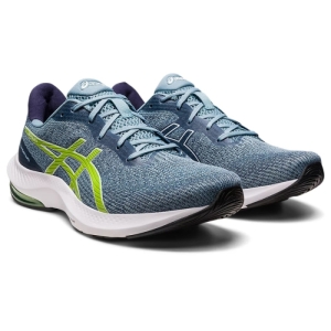 Pánska bežecká obuv - ASICS-Gel Pulse 14 light steel/lime zest Šedá 46,5 2