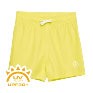 Chlapčenské plavky - COLOR KIDS-Swim Shorts - Solid, orange pop Žltá 140