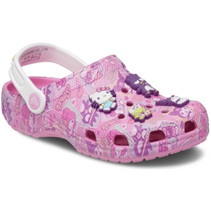 Dievčenské kroksy (rekreačná obuv) - CROCS-Classic Hello Kitty Clog pink Ružová 27/28