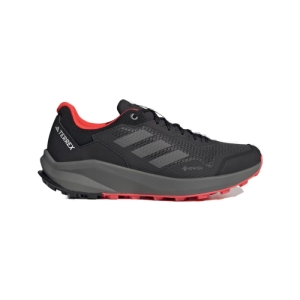 Pánska bežecká trailová obuv - ADIDAS-Terrex Trail Rider GTX core black/grey four/solar red Čierna 46