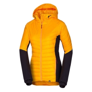 Dámska turistická softshellová bunda - NORTHFINDER-PHYLLIS-224-yellowblack Žltá XL