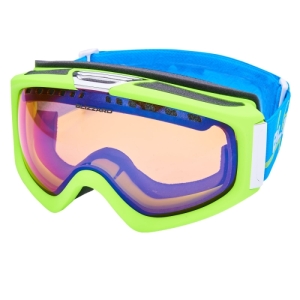 Lyžiarske okuliare - BLIZZARD-Ski Gog. 933 MDAVZS, neon green matt, amber2, blue mirror 20 Zelená UNI