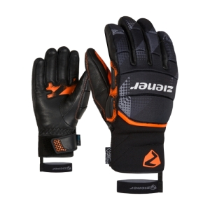 Lyžiarske rukavice - ZIENER-GLADIR AS(R) AW glove race Čierna 7 2021