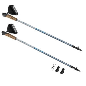 Nordic walking palice - SPOKEY-NEATNESS II Modrá 105/140 cm