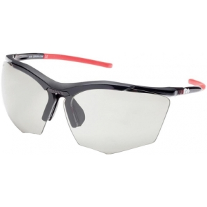 Cyklistické okuliare - RH+-Super Stylus, black/red, varia grey lens Čierna