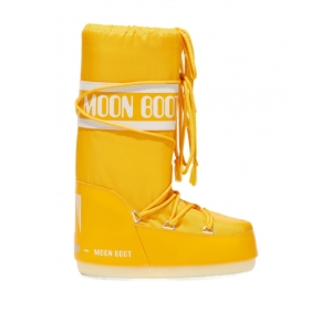 Dámske vysoké zimné topánky - MOON BOOT-Icon Nylon yellow Žltá 42/44