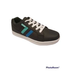 Juniorská rekreačná obuv - AUTHORITY-Arvin black/swedish blue/hol green Čierna 40