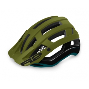 Cyklistická prilba - R2-CROSS - green, black, petrol green Zelená 56/58 cm 2022