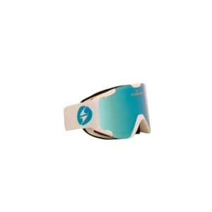Lyžiarske okuliare - BLIZZARD-952 DAO, white shiny, smoke lens S21 + full revo ice blue Biela