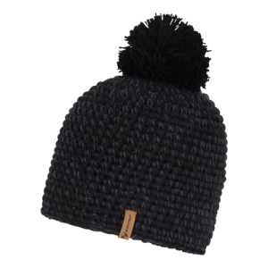 Pánska zimná čiapka - ZIENER-INTERCONTINENTAL hat, black/ombre Čierna 52/58cm 22/23