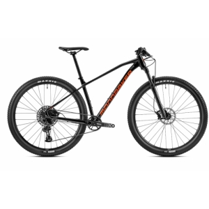 Horský bicykel - MONDRAKER-Chrono, black/orange, 2023 Čierna 29" L