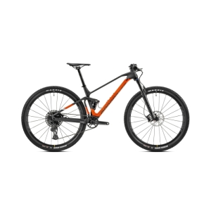 Horský bicykel - MONDRAKER-F-Podium Carbon, carbon/orange, 2023 Oranžová 29" L