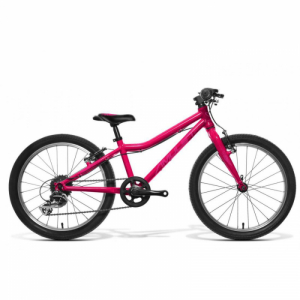 Detský bicykel - AMULET-20 Tomcat, dark pink metalic/violet shiny Ružová 20" 20" 2022