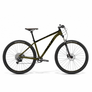 Horský bicykel - AMULET-29 Rival 8.0 SH, chrome green/black, 2023 Zelená 29" L