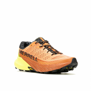 Pánska bežecká trailová obuv - MERRELL-Agility Peak 5 melon/clay Oranžová 46