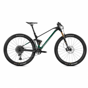 Horský bicykel - MONDRAKER-F-Podium Carbon R, carbon/british r green/r silver Zelená 29" L 2023