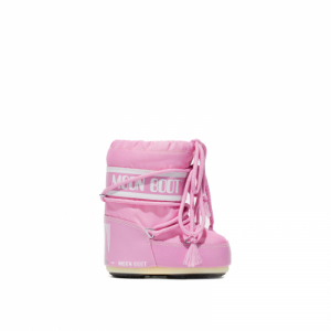 Detské členkové zimné topánky - MOON BOOT-ICON MINI NYLON, 063 pink Ružová 19/22