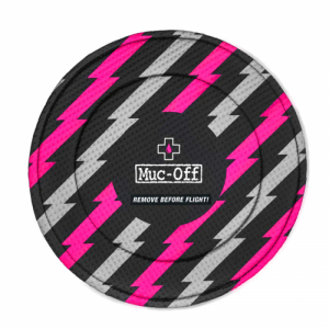 Kryty kotúčových bŕzd - MUC-OFF-Disc Brake Covers Bolt (pair) Ružová