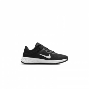 Detská športová obuv (tréningová) - NIKE-Revolution 6 FlyEase black/dark smoke grey/white Čierna 35