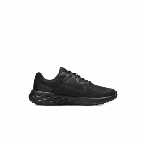 Juniorská športová obuv (tréningová) - NIKE-Revolution 6 Jr black/black/dark smoke grey Čierna 40