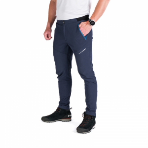 Pánske turistické nohavice - NORTHFINDER-ROB-299-darkdenim Modrá XL