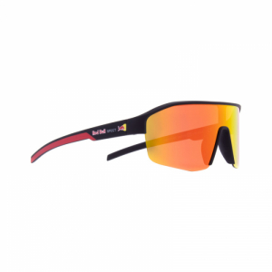 Cyklistické okuliare - RED BULL SPECT-DUNDEE-001, black/brown with red , CAT3, 130-130 Čierna