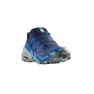 Pánska bežecká trailová obuv - SALOMON-Speedcross 6 GTX blue print/ibiza blue/quarry Modrá 46 2/3