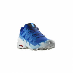 Pánska bežecká trailová obuv - SALOMON-Speedcross 6 lapis blue/ibiza blue/white Modrá 46 2/3