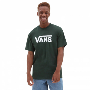 Pánske tričko s krátkym rukávom - VANS-CLASSIC  TEE-B FOREST Zelená XL