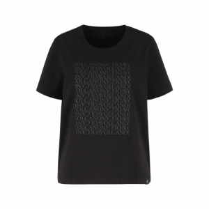 Dámske tričko s krátkym rukávom - VOLCANO-T-MESTI-700-BLACK Čierna XL