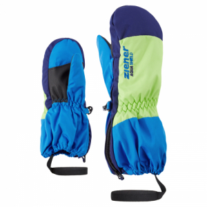 Detské lyžiarske rukavice palčiaky - ZIENER-LEVI-801956-798-persian blue Modrá 110