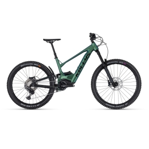  - Celoodpružený elektrobicykel Kellys Theos R50 P 29"/27,5" - model 2023 Magic Green - L (18", 178-190 cm)